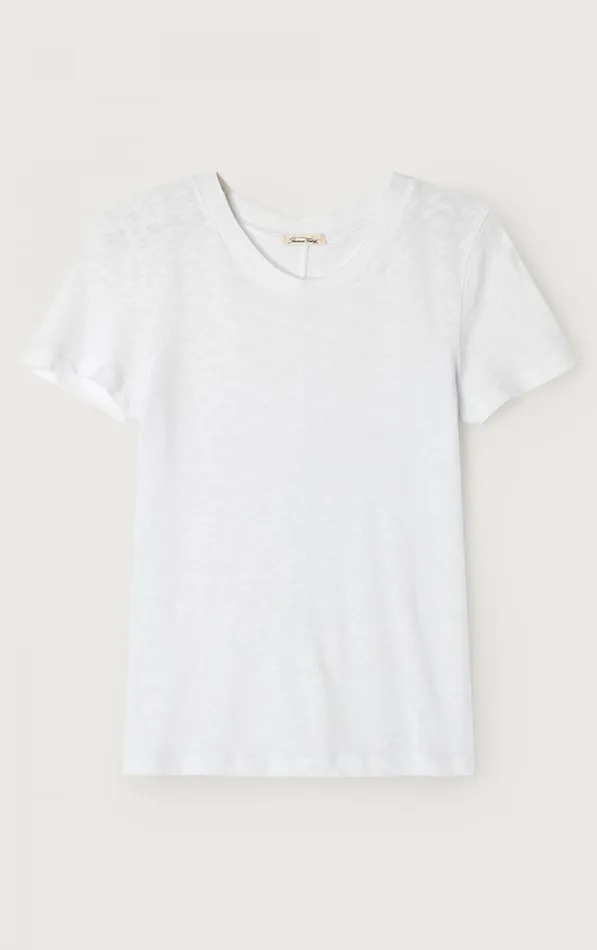 American Vintage Short Sleeve TShirts Women TShirt Sonoma White American Vintage Short Sleeve TShirts Women TShirt Sonoma White