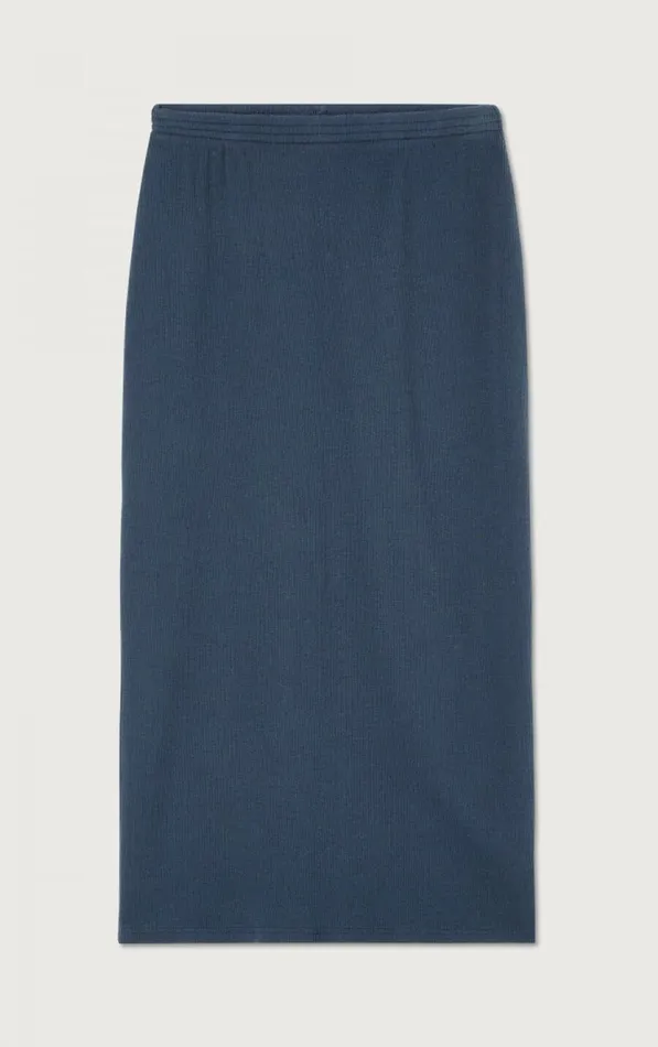 American Vintage Skirts Women Skirt Blarow Melange Navy American Vintage Skirts Women Skirt Blarow Melange Navy