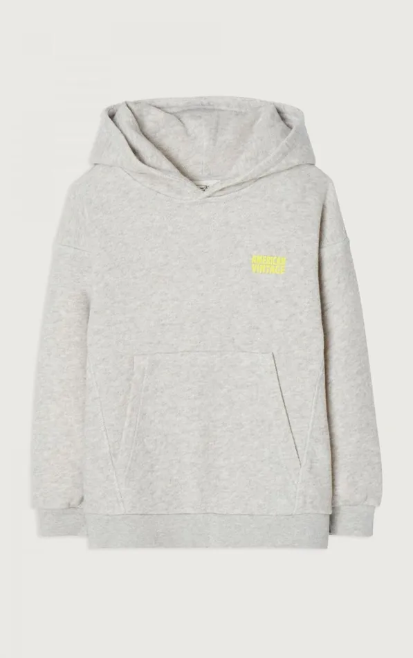 American Vintage Sweatshirts Kids Hoodie Kodytown Polar Melange American Vintage Sweatshirts Kids Hoodie Kodytown Polar Melange