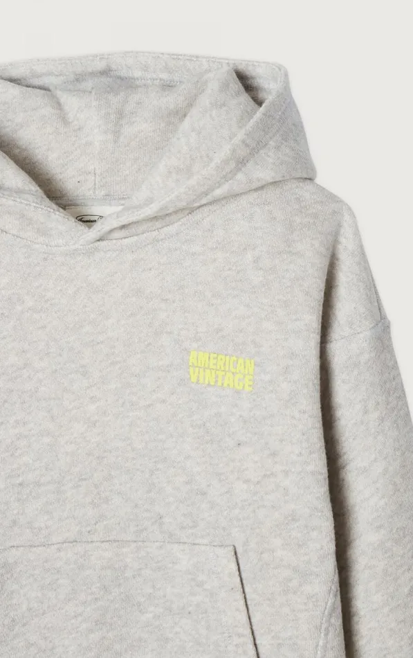 American Vintage Sweatshirts Kids Hoodie Kodytown Polar Melange American Vintage Sweatshirts Kids Hoodie Kodytown Polar Melange