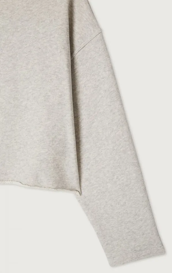 American Vintage Sweatshirts Women Sweatshirt Kodytown Polar Melange American Vintage Sweatshirts Women Sweatshirt Kodytown Polar Melange