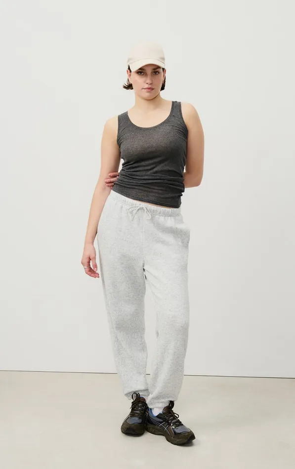 American Vintage Tops and Tanktops Women Tank Top Massachusetts Melange Charcoal American Vintage Tops and Tanktops Women Tank Top Massachusetts Melange Charcoal