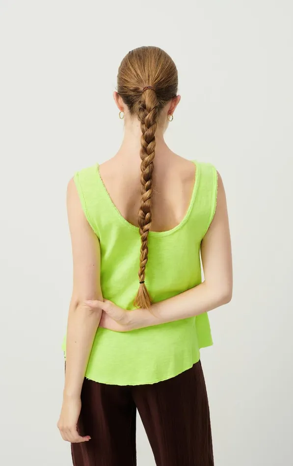 American Vintage Tops and Tanktops Women Tank Top Sonoma Neon Yellow