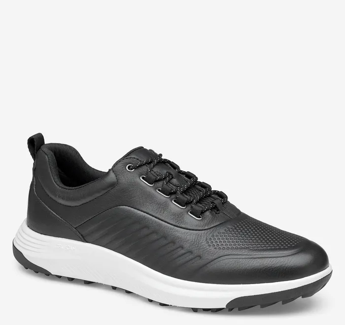 Amherst GL1 Luxe Hybrid Black Waterproof Full Grain Men LaceUps Johnston and Murphy