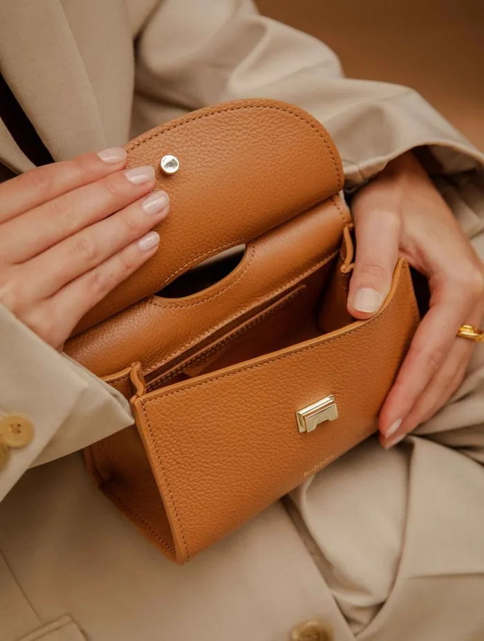 Ancne Micro Dulce De Leche Women Bobbies Bags