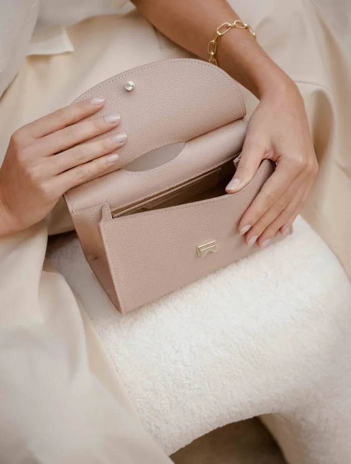 Ancne Mini Nude Latte Women Bobbies Bags