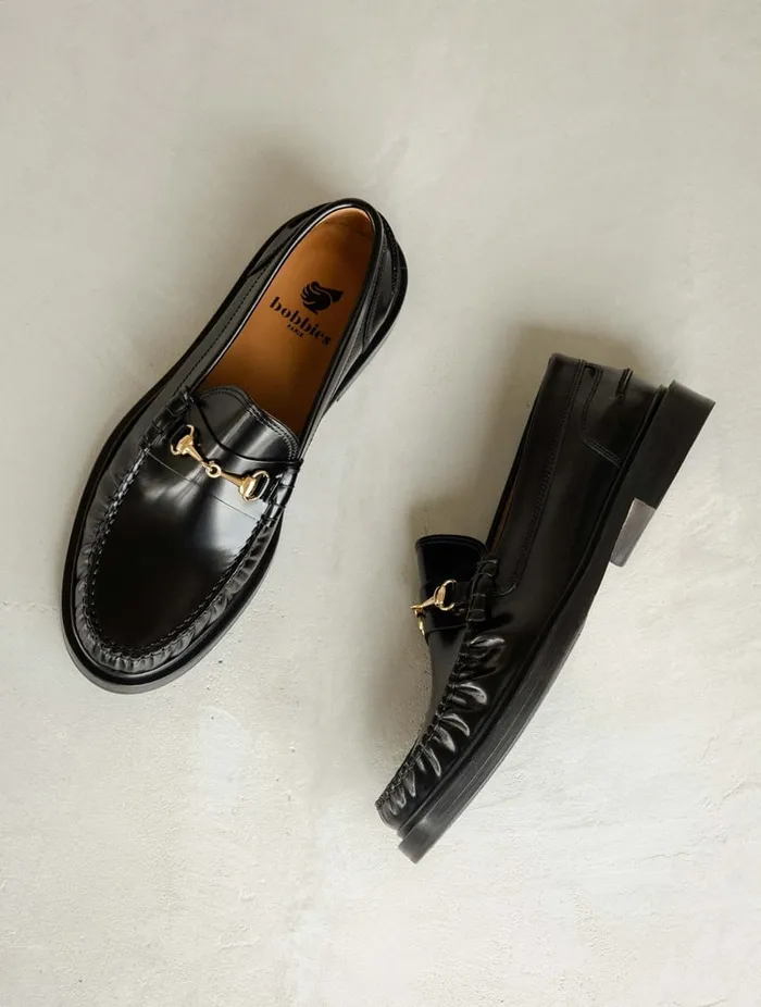 Andrey Siyah Black Men Bobbies Loafers