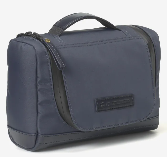 Backpacks and Briefcases Men Johnston and Murphy Hudson Waterproof Travel Kit Navy
