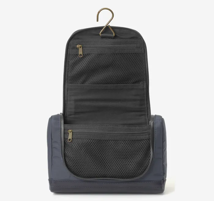 Backpacks and Briefcases Men Johnston and Murphy Hudson Waterproof Travel Kit Navy