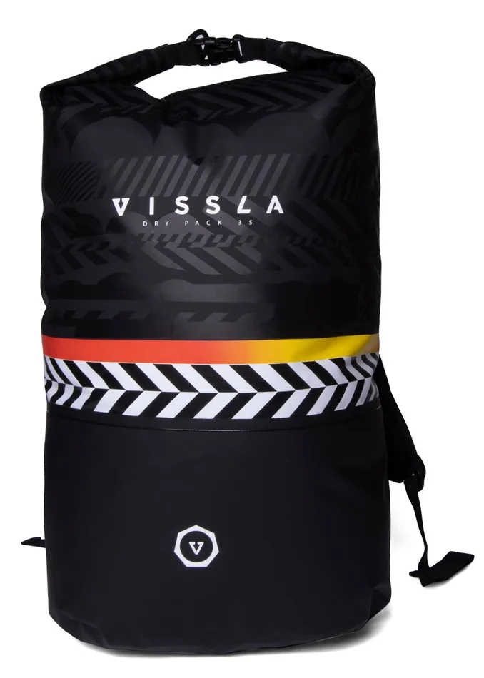 Bags 7 Seas 35L Dry Backpack Black 8211 Vissla Men