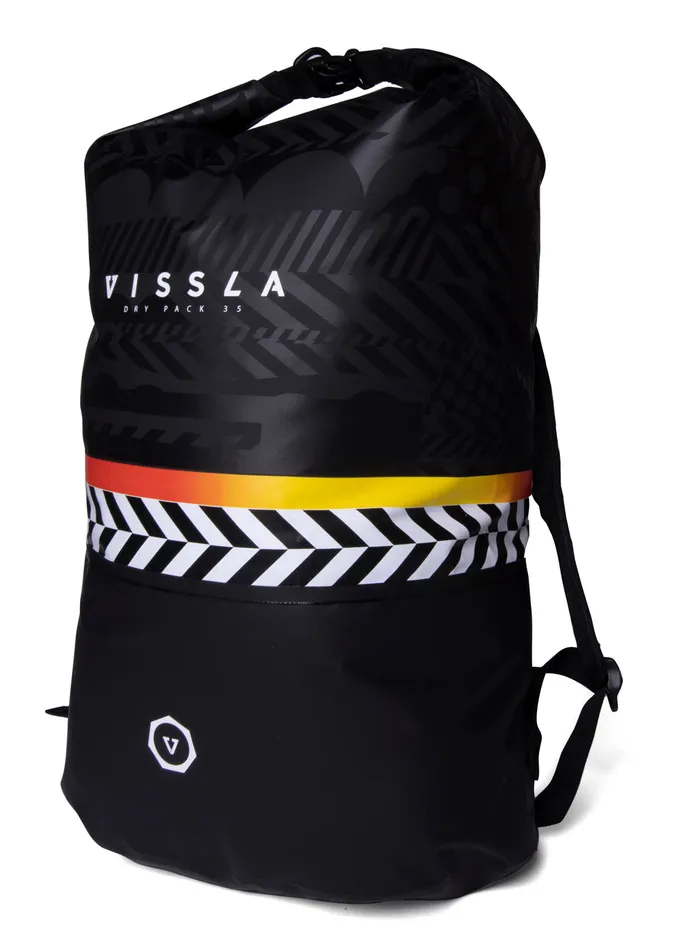 Bags 7 Seas 35L Dry Backpack Black 8211 Vissla Men