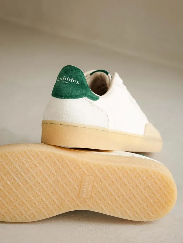 Bahia Off White and Imperial Green Women Bobbies Sneakers Bahia Off White and Imperial Green Women Bobbies Sneakers