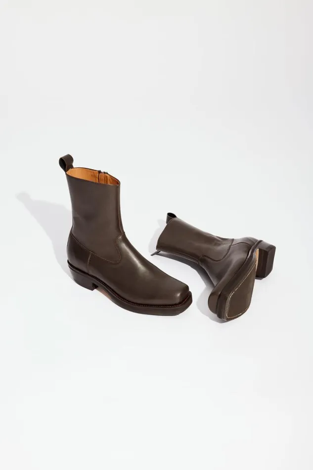 Barcelona Boots 8211 Brown WomenMen Won Hundred Boots
