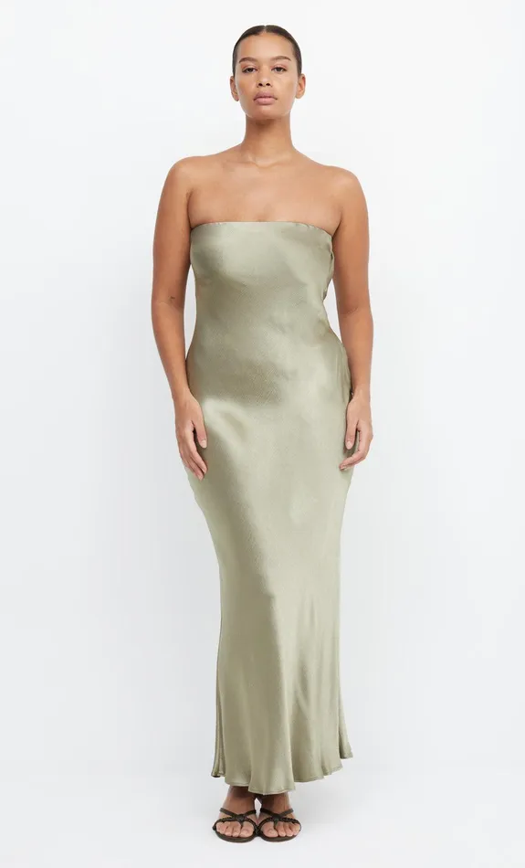 Bec Bridge Bridesmaids Dresses MOON DANCE STRAPLESS DRESS Sage 8211 Women