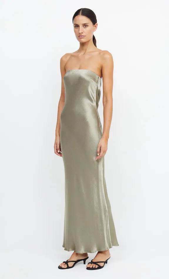 Bec Bridge Bridesmaids Dresses MOON DANCE STRAPLESS DRESS Sage 8211 Women