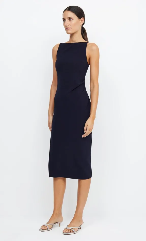 Bec Bridge Dresses BE MINE TUCK DRESS Ink 8211 Women