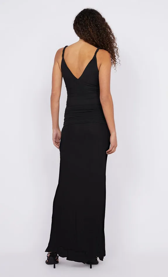 Bec Bridge Dresses ESTELLA V NECK DRESS Black 8211 Women