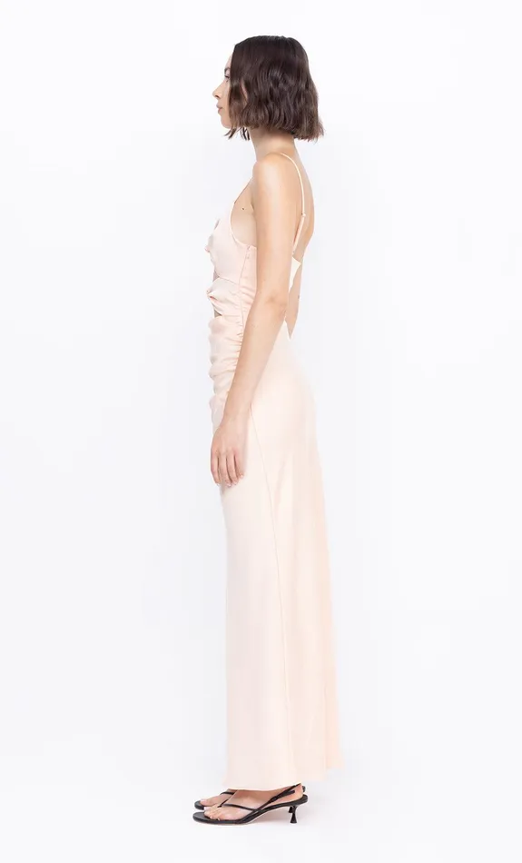 Bec Bridge Dresses MARI LOU KNOT DRESS Peach 8211 Women