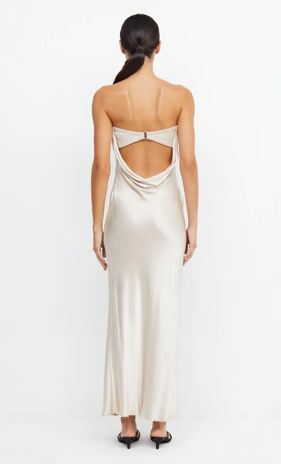 Bec Bridge Dresses MOON DANCE STRAPLESS DRESS Sand 8211 Women