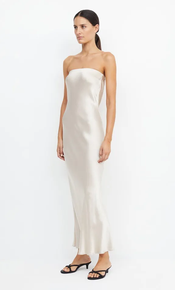 Bec Bridge Dresses MOON DANCE STRAPLESS DRESS Sand 8211 Women