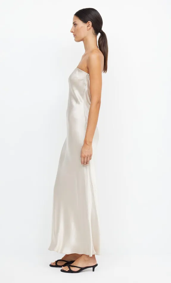 Bec Bridge Dresses MOON DANCE STRAPLESS DRESS Sand 8211 Women