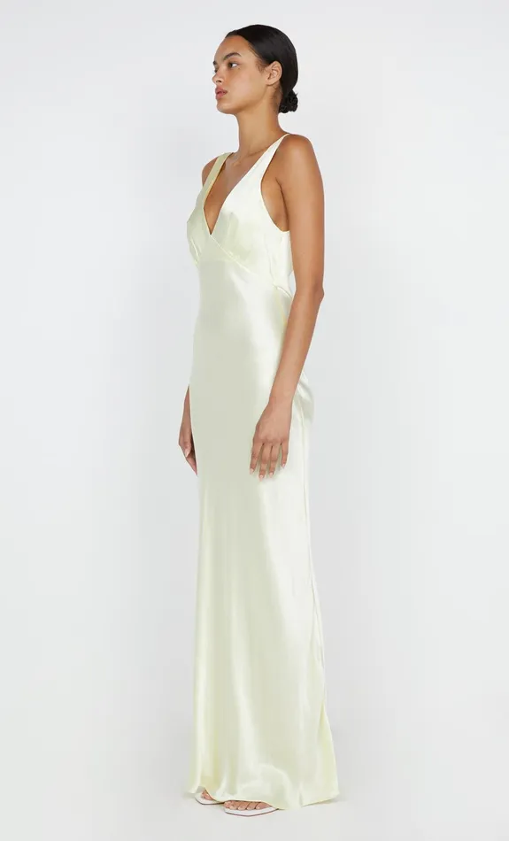 Bec Bridge Dresses MOON DANCE VERONA DRESS Ice Yellow 8211 Women