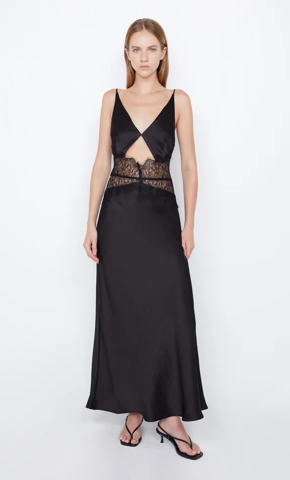 Bec Bridge Event Wear Dresses CAMILLE MAXI DRESS Blackblack 8211 Women
