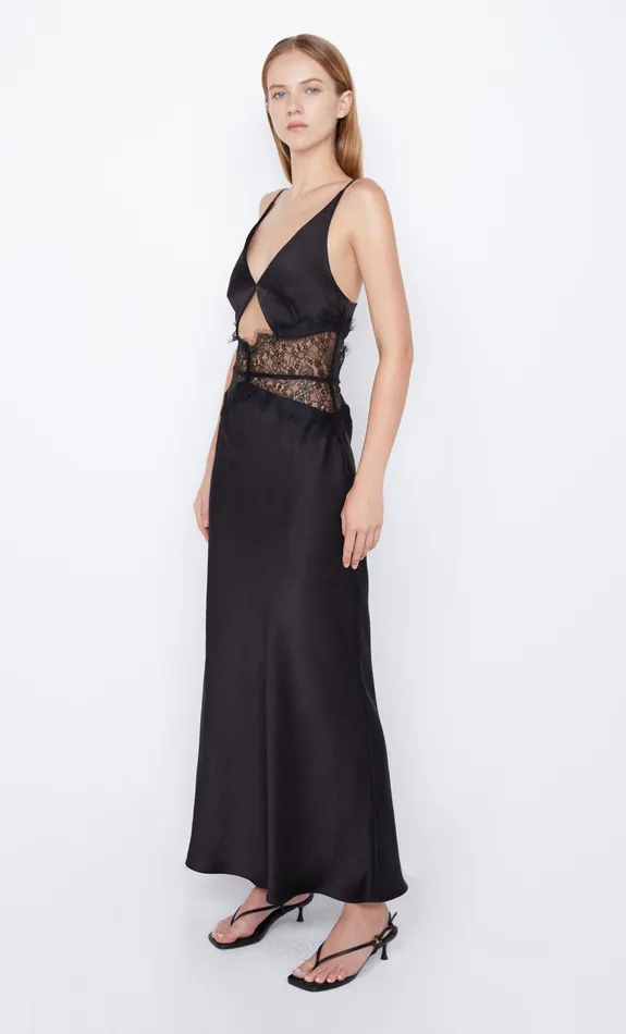 Bec Bridge Event Wear Dresses CAMILLE MAXI DRESS Blackblack 8211 Women