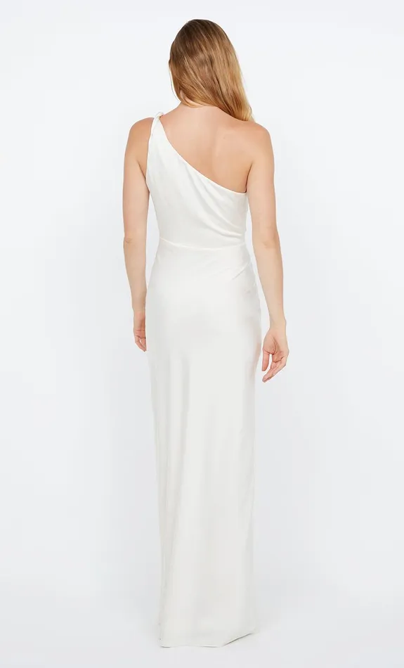 Bec Bridge Event Wear Dresses LUNETTA ASYM DRESS Cream 8211 Women