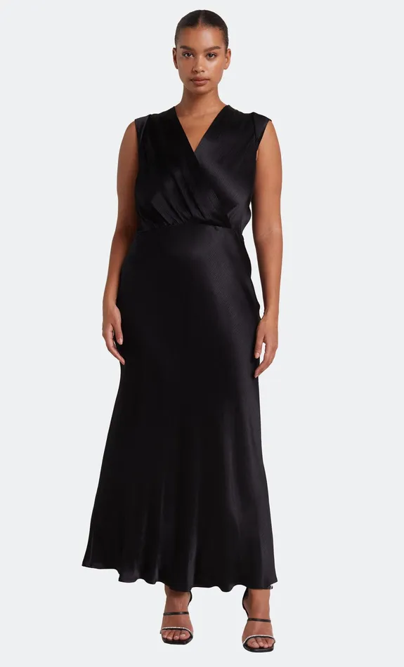 Bec Bridge Event Wear Dresses MOON DANCE MAXI DRESS Black 8211 Women