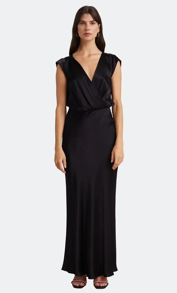 Bec Bridge Event Wear Dresses MOON DANCE MAXI DRESS Black 8211 Women