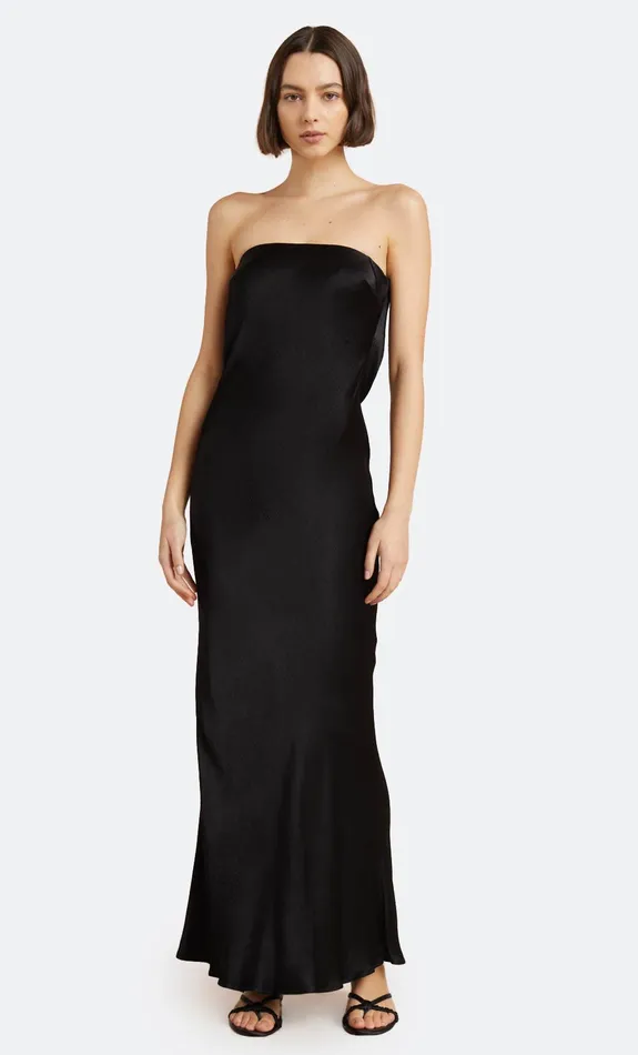 Bec Bridge Event Wear Dresses MOON DANCE STRAPLESS DRESS Black 8211 Women