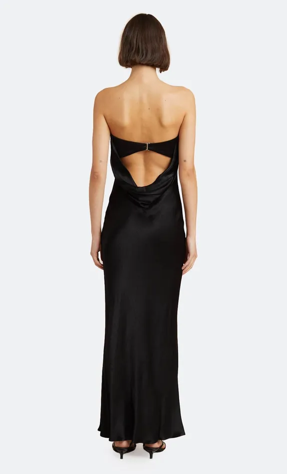 Bec Bridge Event Wear Dresses MOON DANCE STRAPLESS DRESS Black 8211 Women