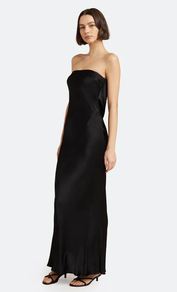 Bec Bridge Event Wear Dresses MOON DANCE STRAPLESS DRESS Black 8211 Women