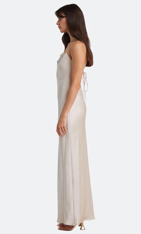 Bec Bridge Event Wear Dresses THE DREAMER TIE DRESS Sand 8211 Women