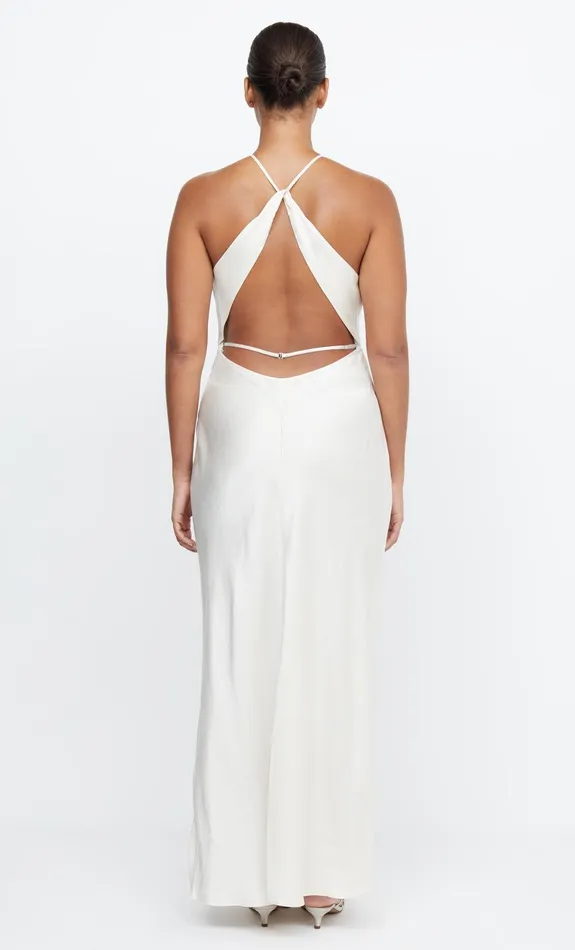 Bec Bridge Maxi Dresses ADORE HALTER MAXI DRESS Cream 8211 Women
