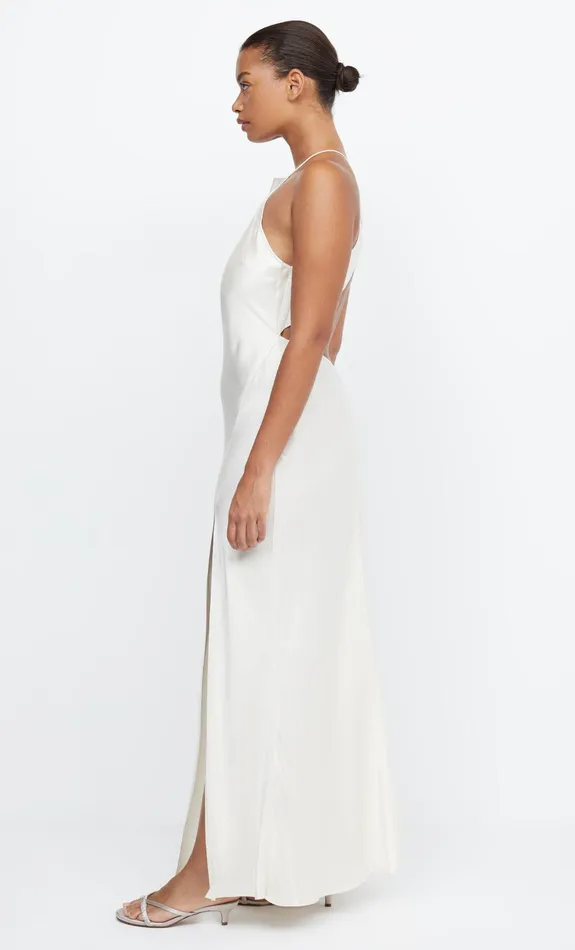 Bec Bridge Maxi Dresses ADORE HALTER MAXI DRESS Cream 8211 Women