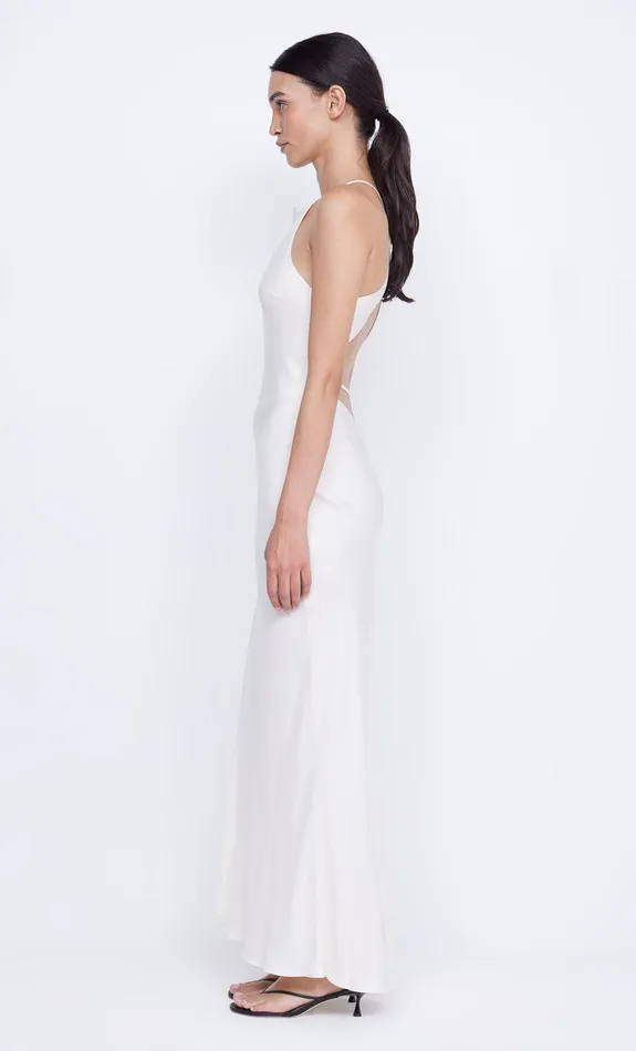 Bec Bridge Maxi Dresses ADORE HALTER MAXI DRESS Cream 8211 Women