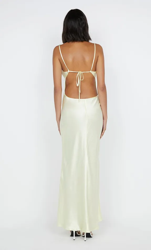 Bec Bridge Maxi Dresses CEDAR CITY MAXI DRESS Ice Yellow 8211 Women