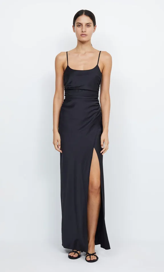 Bec Bridge Maxi Dresses ETERNITY SCOOP MAXI DRESS Black 8211 Women