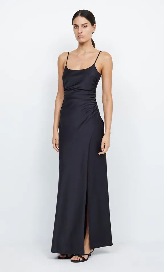Bec Bridge Maxi Dresses ETERNITY SCOOP MAXI DRESS Black 8211 Women