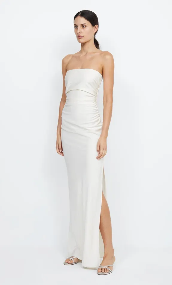 Bec Bridge Maxi Dresses ETERNITY STRAPLESS MAXI Cream 8211 Women