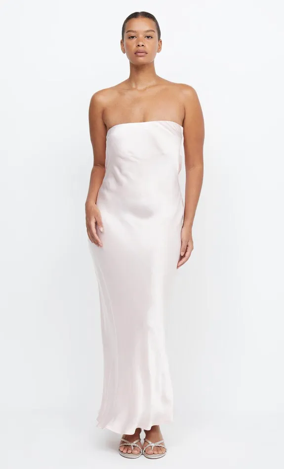 Bec Bridge Maxi Dresses MOON DANCE STRAPLESS DRESS Blush 8211 Women
