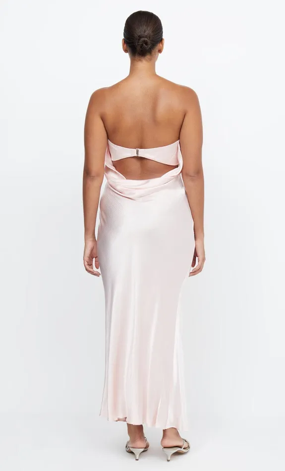 Bec Bridge Maxi Dresses MOON DANCE STRAPLESS DRESS Blush 8211 Women