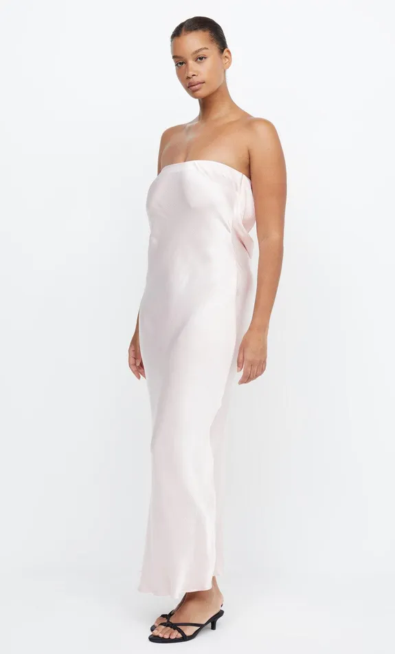 Bec Bridge Maxi Dresses MOON DANCE STRAPLESS DRESS Blush 8211 Women