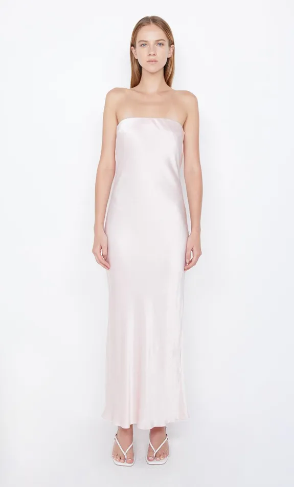 Bec Bridge Maxi Dresses MOON DANCE STRAPLESS DRESS Blush 8211 Women