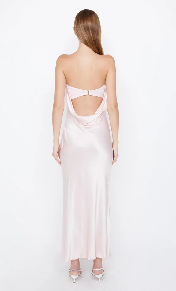 Bec Bridge Maxi Dresses MOON DANCE STRAPLESS DRESS Blush 8211 Women