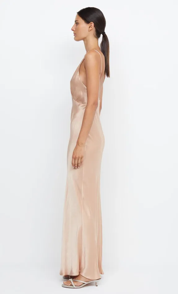 Bec Bridge Maxi Dresses MOON DANCE V MAXI DRESS Rose Gold 8211 Women