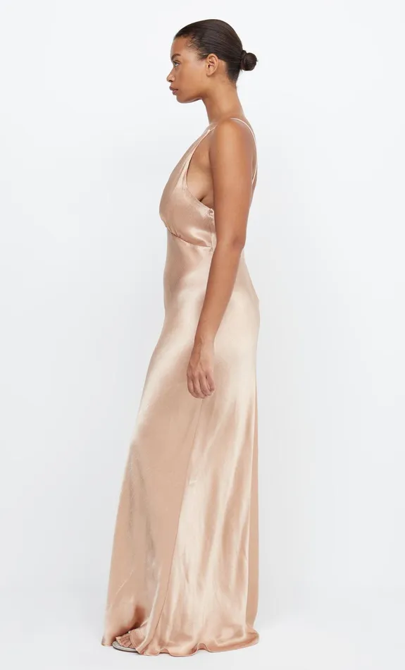 Bec Bridge Maxi Dresses MOON DANCE V MAXI DRESS Rose Gold 8211 Women
