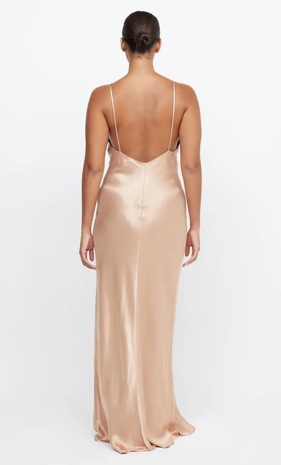 Bec Bridge Maxi Dresses MOON DANCE V MAXI DRESS Rose Gold 8211 Women